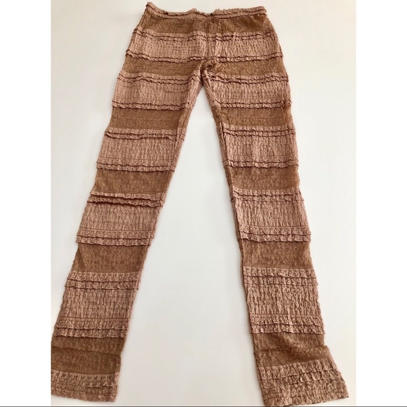 Brown crackle leggings - Picture 4 of 8